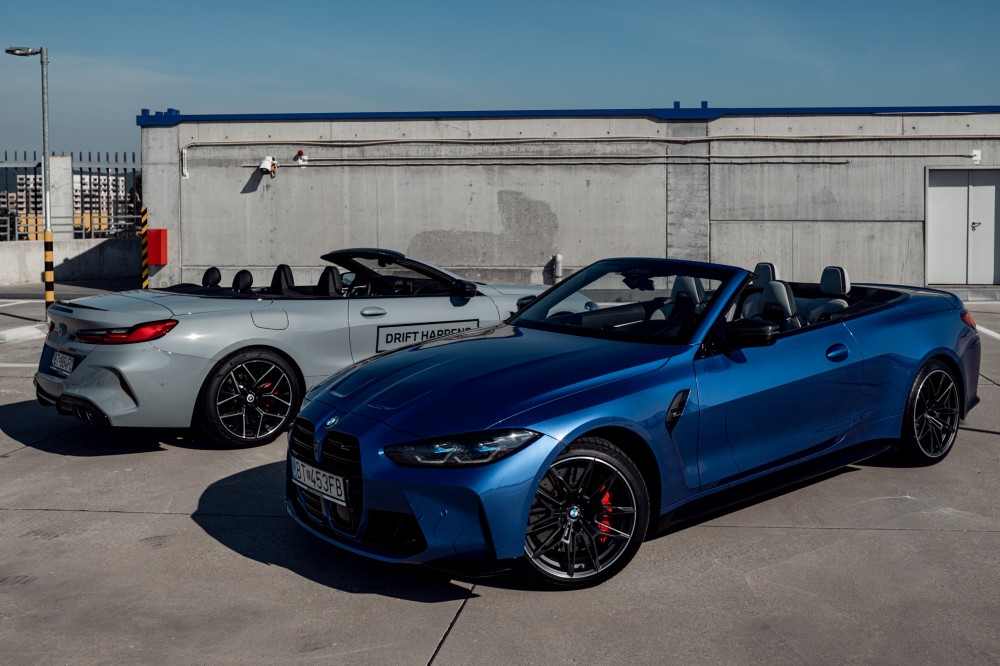 BMW M4 Convertible a BMW M8 Convertible